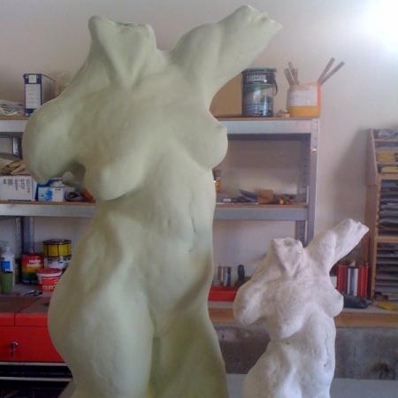 agrandissement sculpture creaform