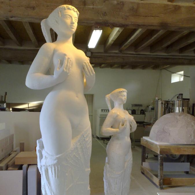 agrandissement sculpture creaform