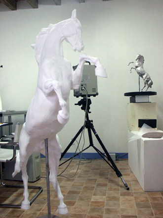 numérisation sulpture