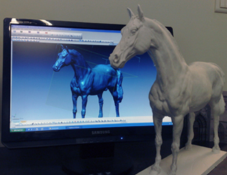 numerisation cheval